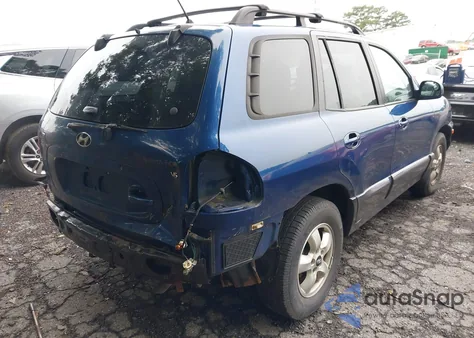 2006 Hyundai Santa Fe Gls z USA, uszkodzony, nr VIN KM8SC13D76U089941